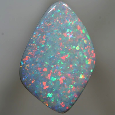 SOLID SEMI BLACK OPAL Bright Flag Harlequin pattern. With VIDEO  